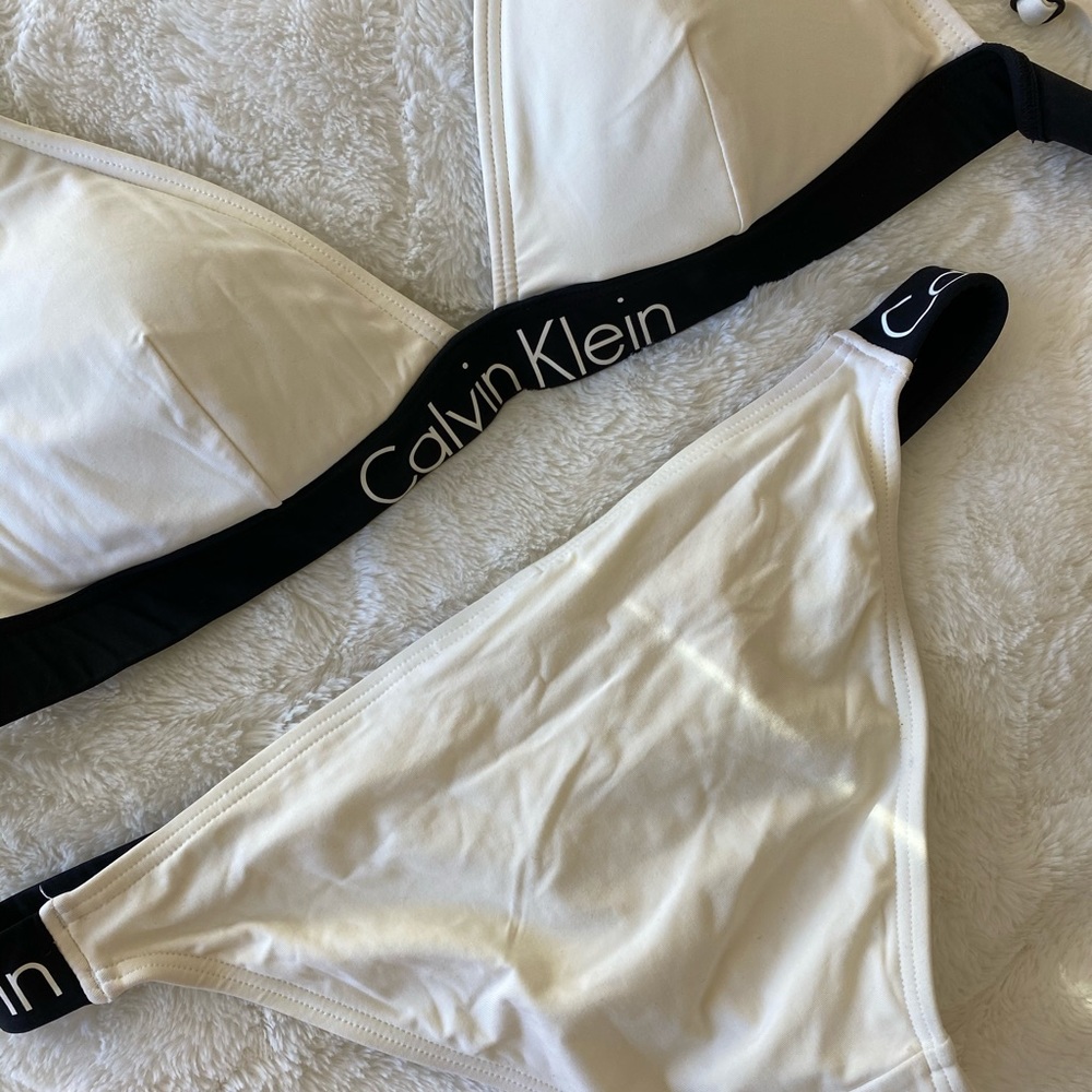 Calvin Klein White Bikini
